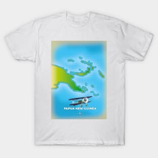 papua new guinea map T-Shirt